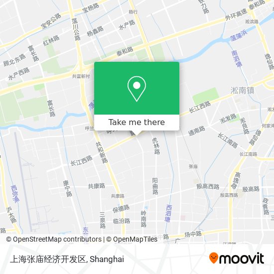 上海张庙经济开发区 map