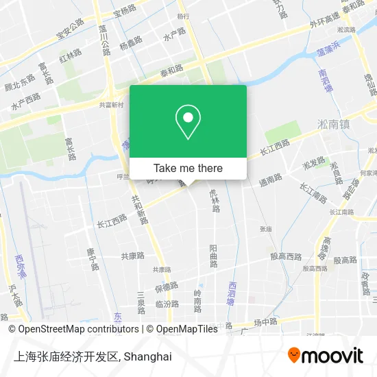 上海张庙经济开发区 map