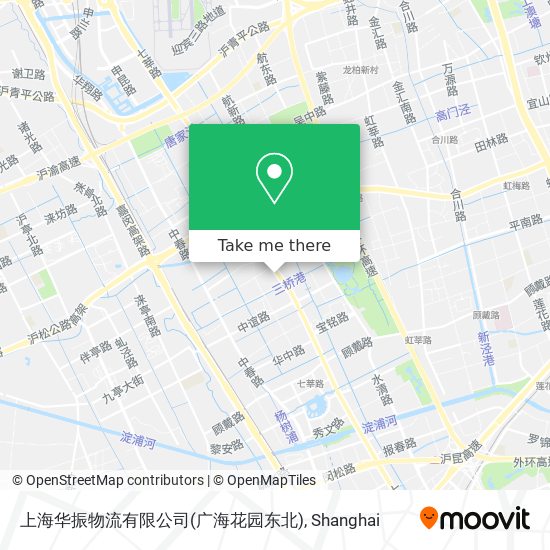上海华振物流有限公司(广海花园东北) map