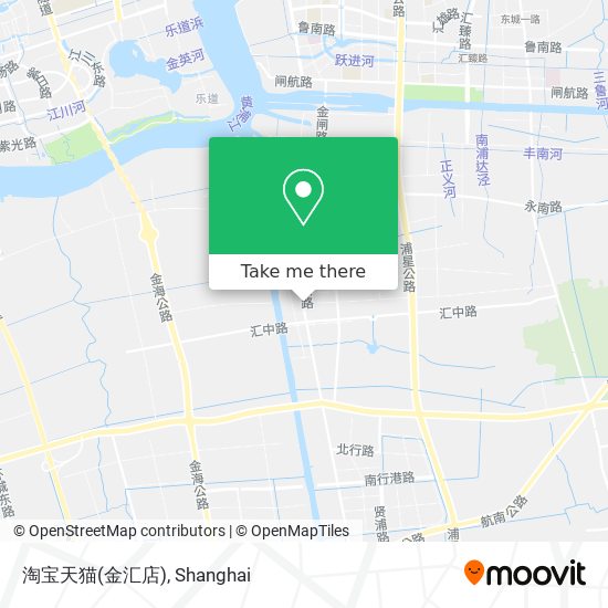 淘宝天猫(金汇店) map