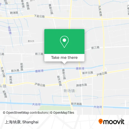 上海纳康 map