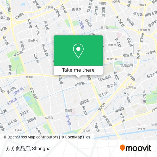 芳芳食品店 map