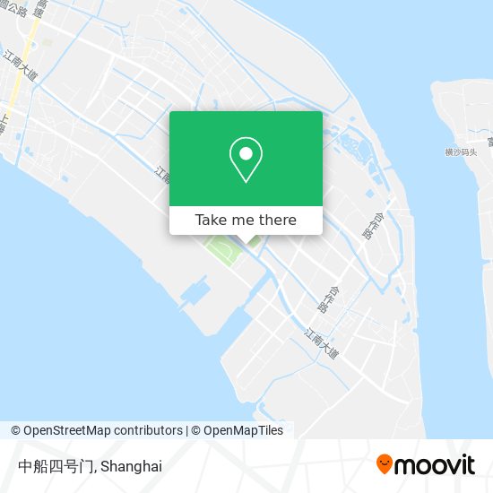 中船四号门 map