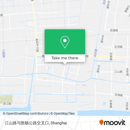 江山路与新杨公路交叉口 map