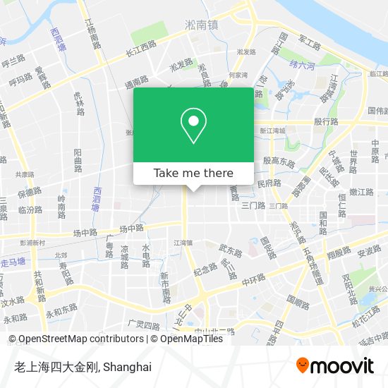 老上海四大金刚 map