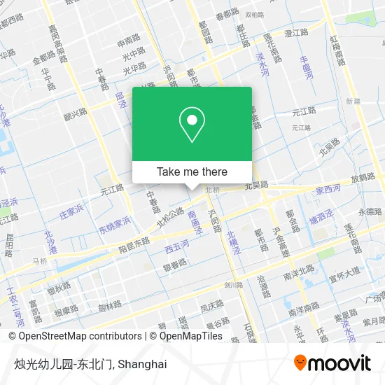 烛光幼儿园-东北门 map