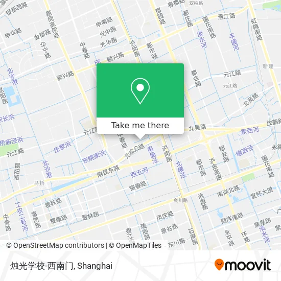 烛光学校-西南门 map