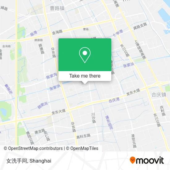 女洗手间 map