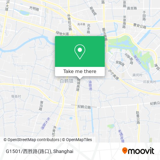 G1501/西胜路(路口) map