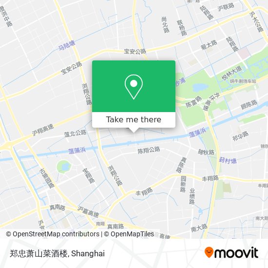 郑忠萧山菜酒楼 map