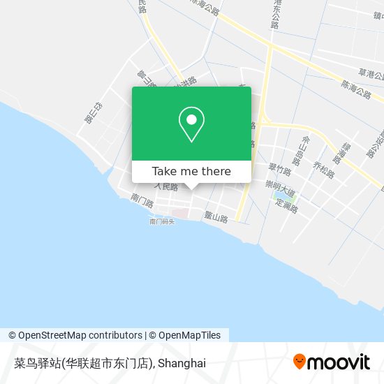 菜鸟驿站(华联超市东门店) map