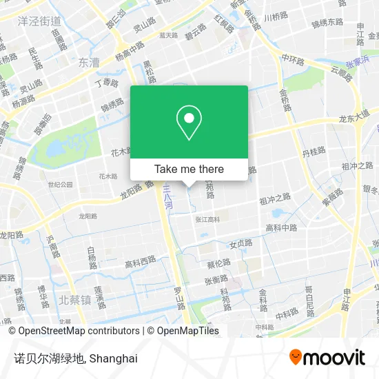 诺贝尔湖绿地 map