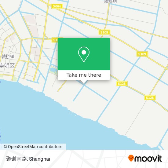聚训南路 map