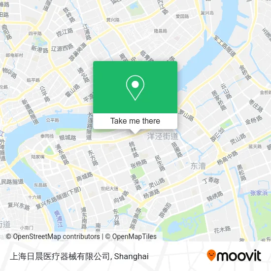 上海日晨医疗器械有限公司 map