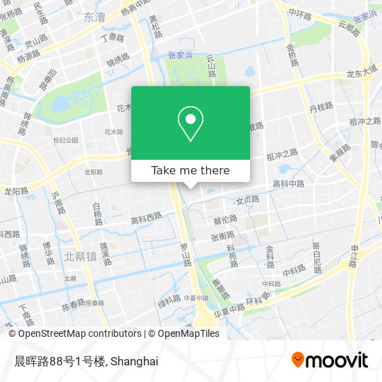 晨晖路88号1号楼 map