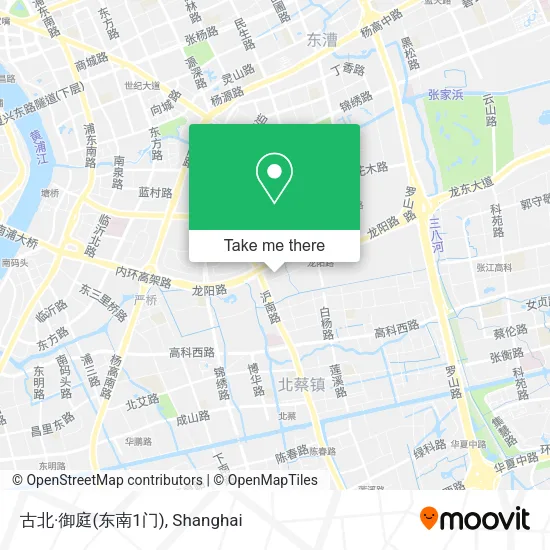 古北·御庭(东南1门) map
