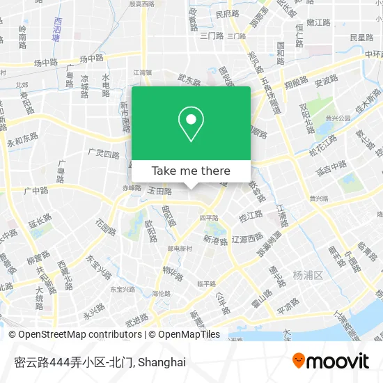 密云路444弄小区-北门 map