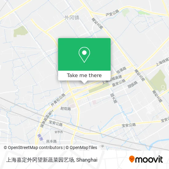 上海嘉定外冈望新蔬菜园艺场 map