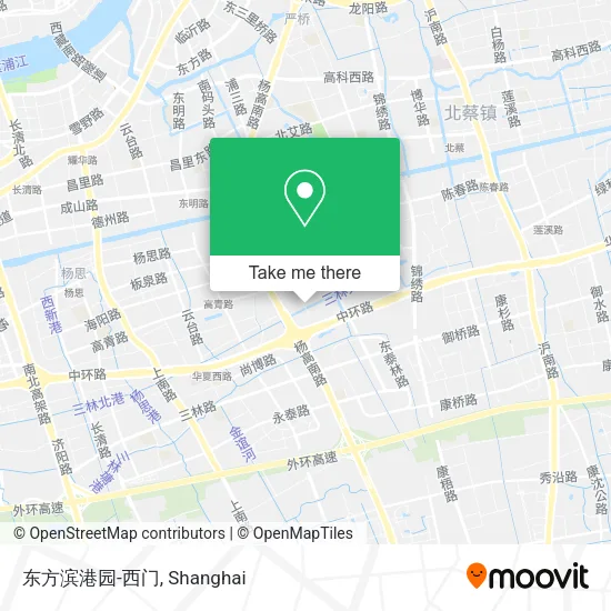 东方滨港园-西门 map