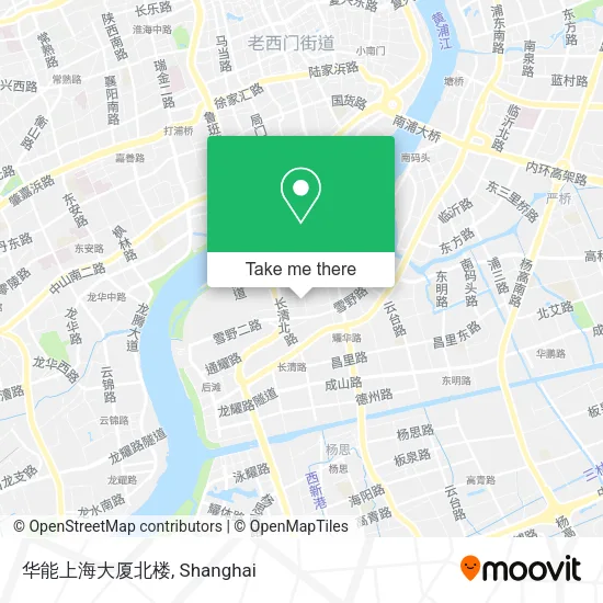 华能上海大厦北楼 map