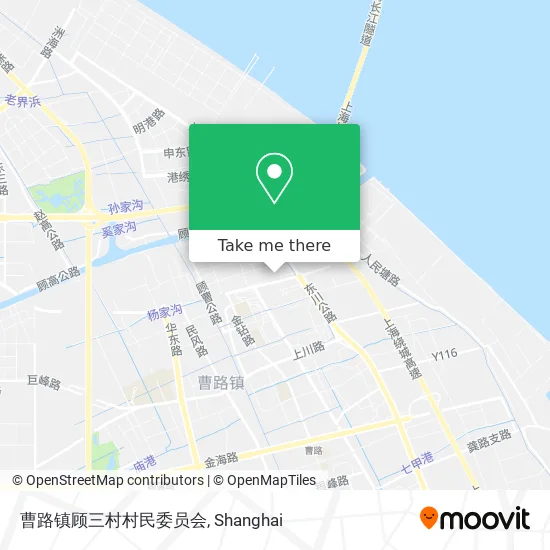 曹路镇顾三村村民委员会 map