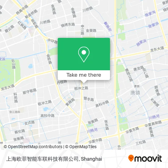 上海欧菲智能车联科技有限公司 map