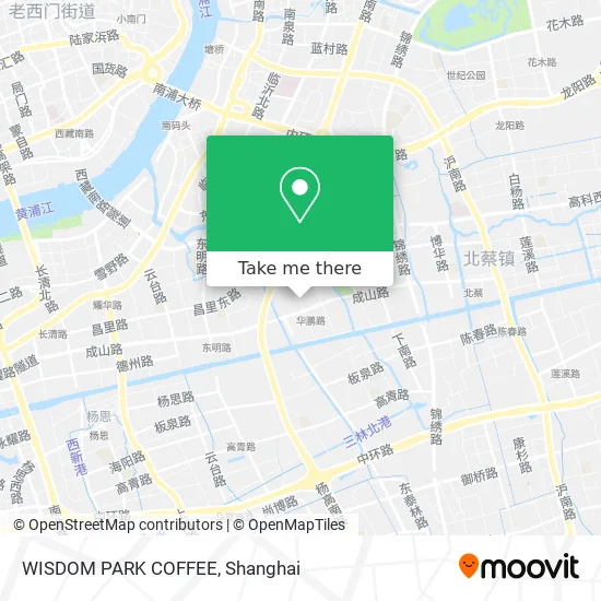WISDOM PARK COFFEE map