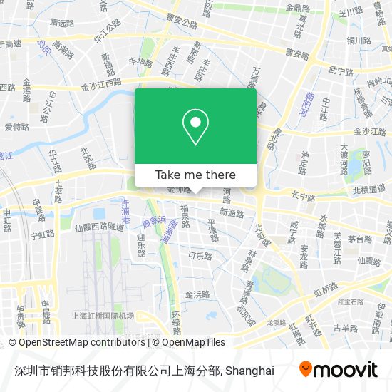 深圳市销邦科技股份有限公司上海分部 map