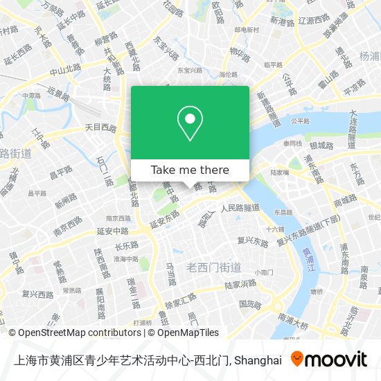 上海市黄浦区青少年艺术活动中心-西北门 map