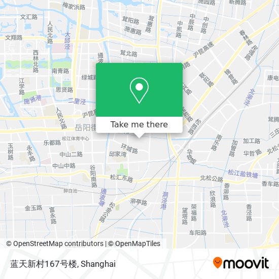 蓝天新村167号楼 map