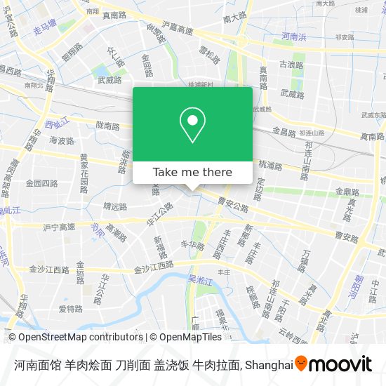 河南面馆  羊肉烩面  刀削面 盖浇饭  牛肉拉面 map