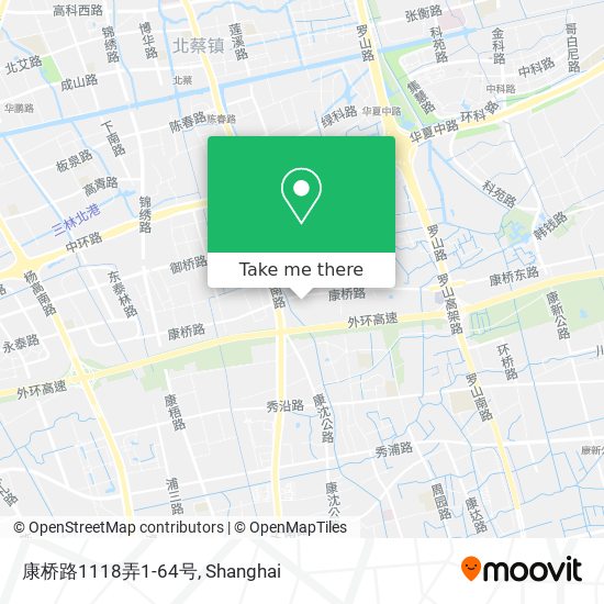 康桥路1118弄1-64号 map