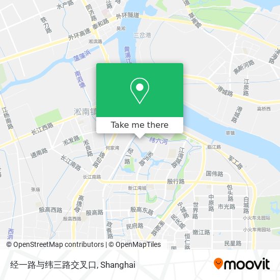 经一路与纬三路交叉口 map