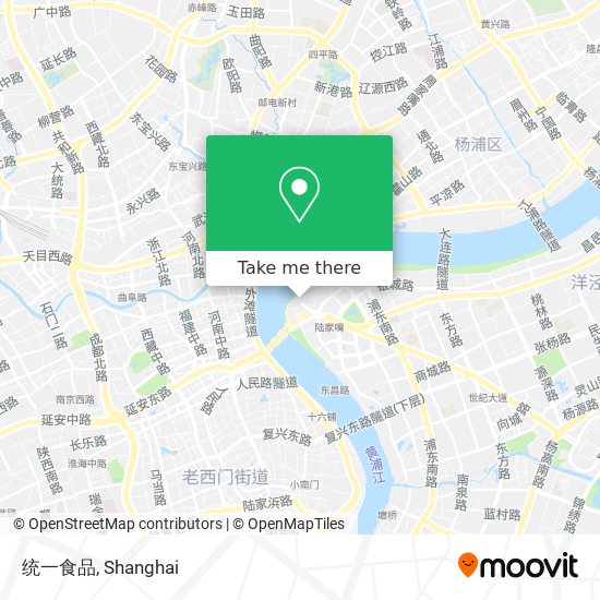 统一食品 map