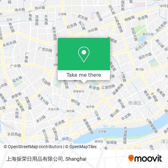 上海振荣日用品有限公司 map
