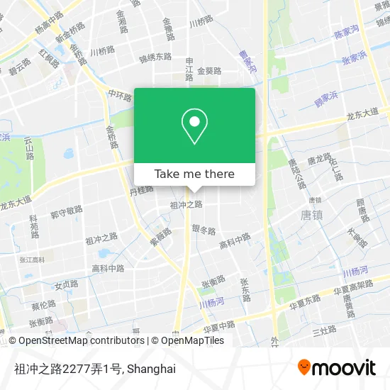 祖冲之路2277弄1号 map
