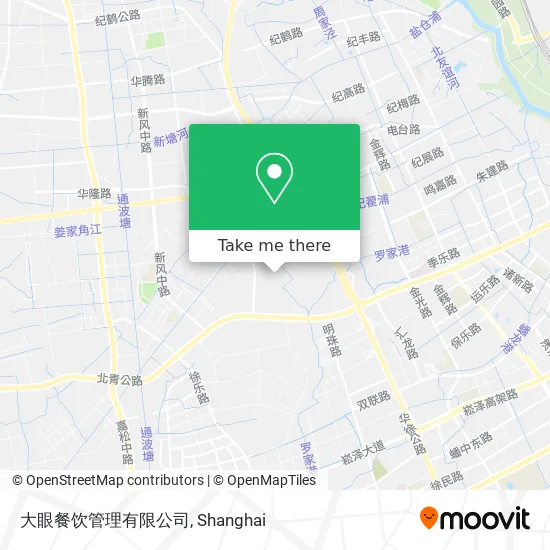 大眼餐饮管理有限公司 map