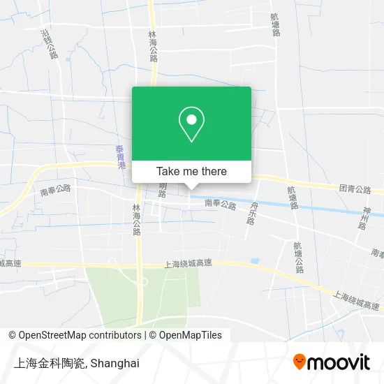 上海金科陶瓷 map