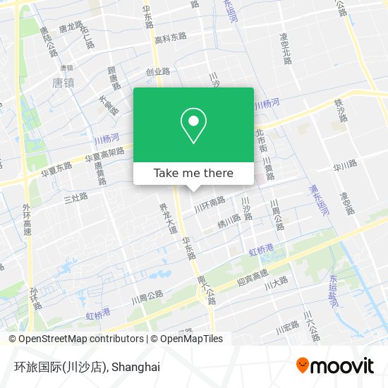 环旅国际(川沙店) map