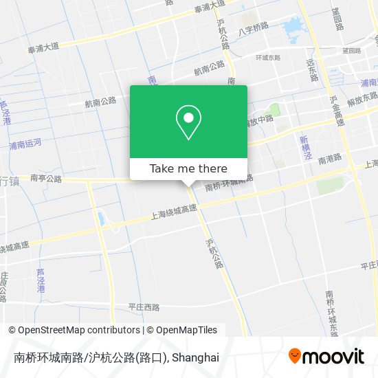 南桥环城南路/沪杭公路(路口) map