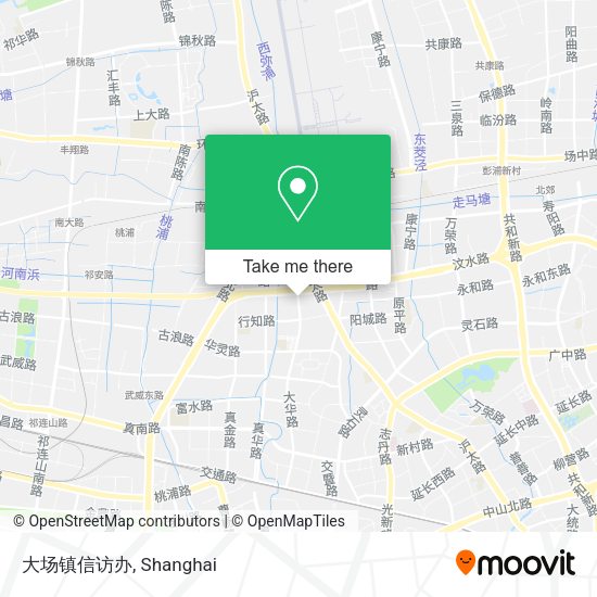 大场镇信访办 map