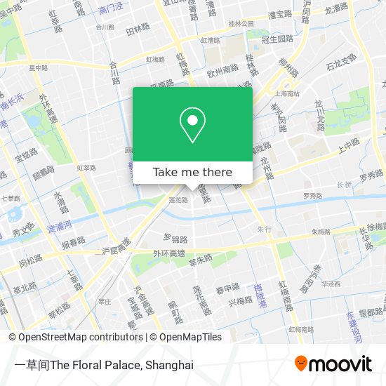 一草间The Floral Palace map