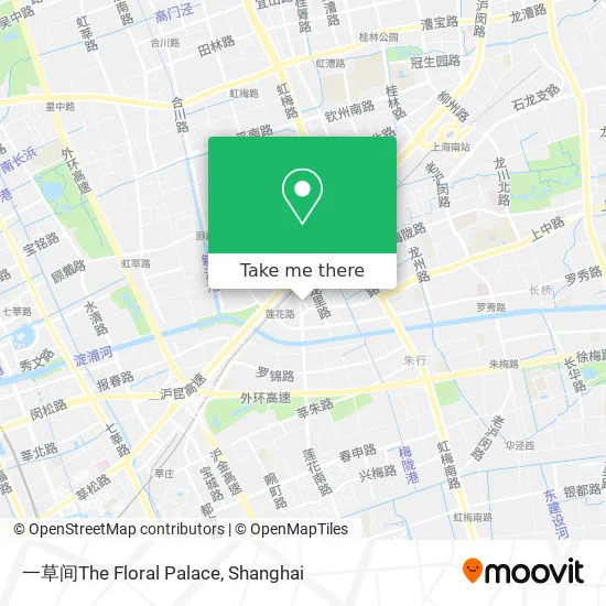 一草间The Floral Palace map