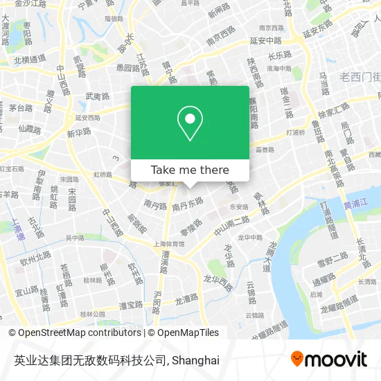英业达集团无敌数码科技公司 map