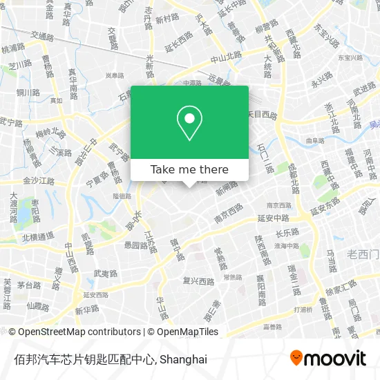 佰邦汽车芯片钥匙匹配中心 map