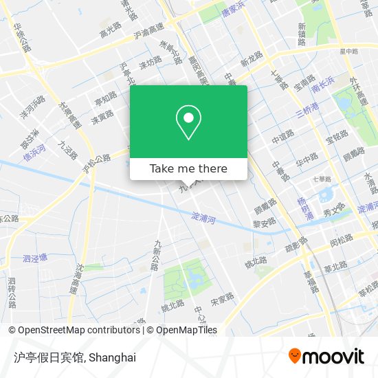 沪亭假日宾馆 map