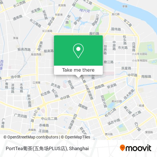PortTea葡茶(五角场PLUS店) map