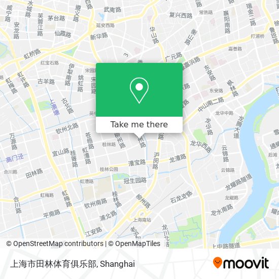 上海市田林体育俱乐部 map