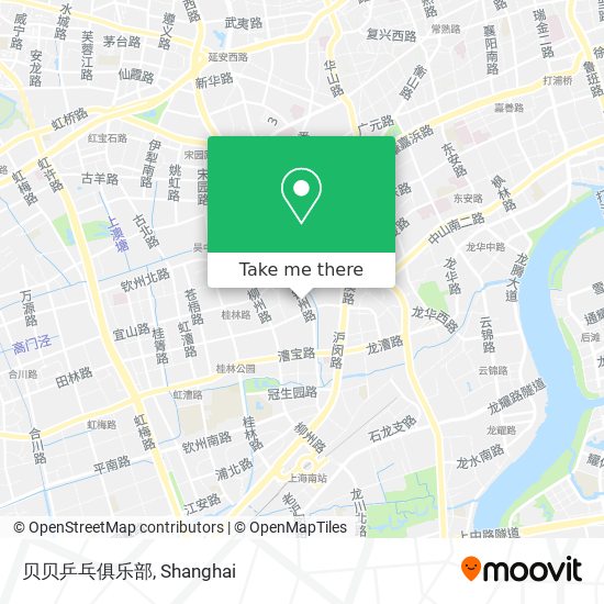 贝贝乒乓俱乐部 map