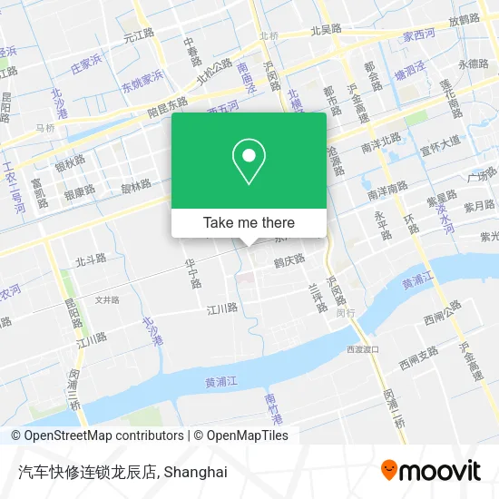 汽车快修连锁龙辰店 map